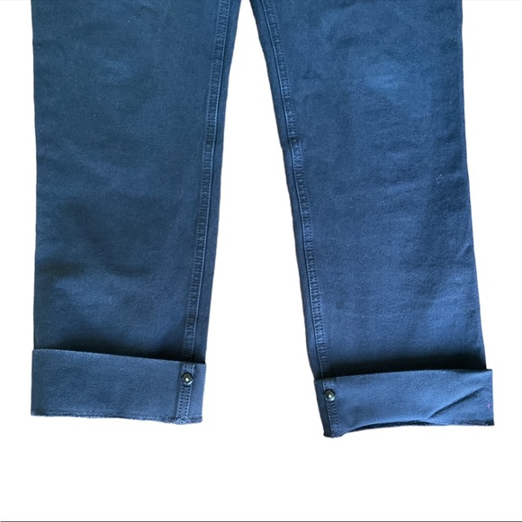 MM Lafleur The hockley jean pants- better than denim in INK navy blue size 12 - Picture 10 of 11